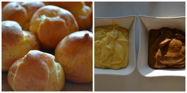 ingrédients pour choux à la crème