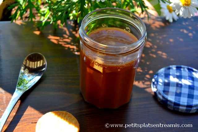 pot de caramel au beurre salé