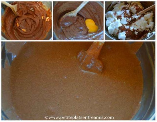 préparation mousse au caramel