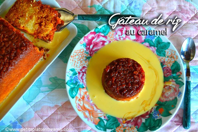 Gâteau de riz au caramel