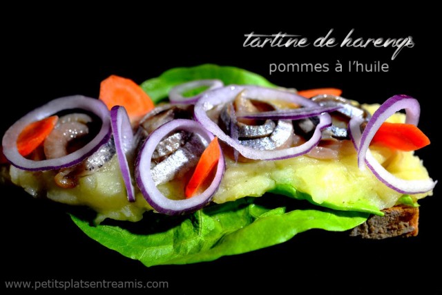 tartine-de-harengs-pommes-à-l'huile