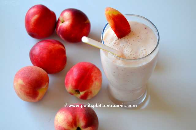 recette Milk-shake-aux-pêches-blanches