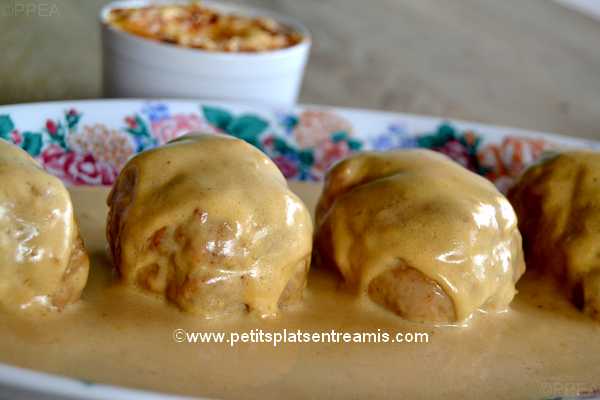 Paupiettes De Veau à La Crème