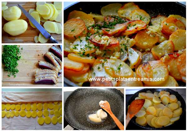 cuisson pommes de terre sarladaises