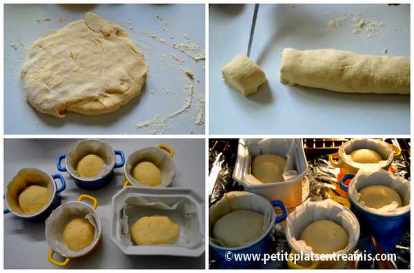 préparation pâte à pain cocotte