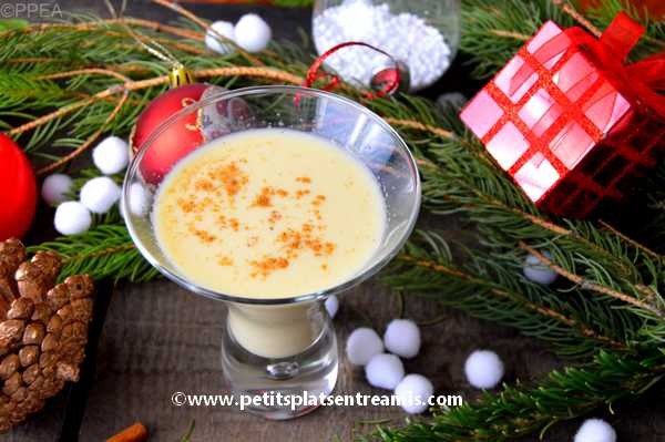 Recette du lait de poule américain