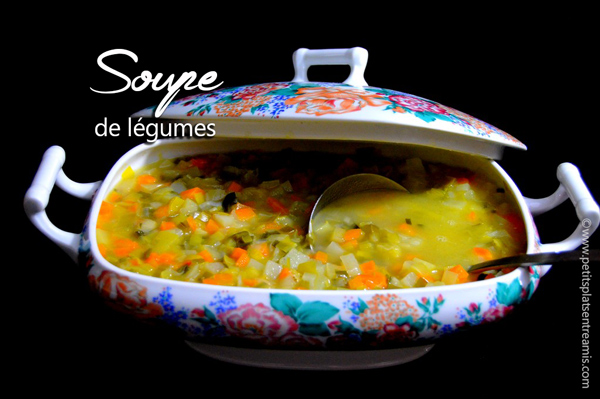 Soupe aux légumes maison : une délicieuse soupe d'hiver