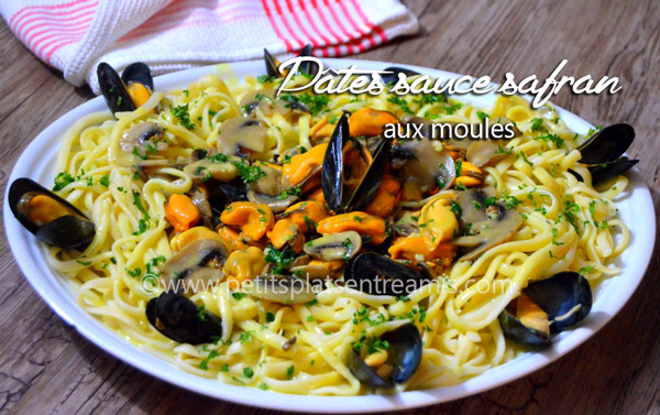 Recette de pâtes aux moules