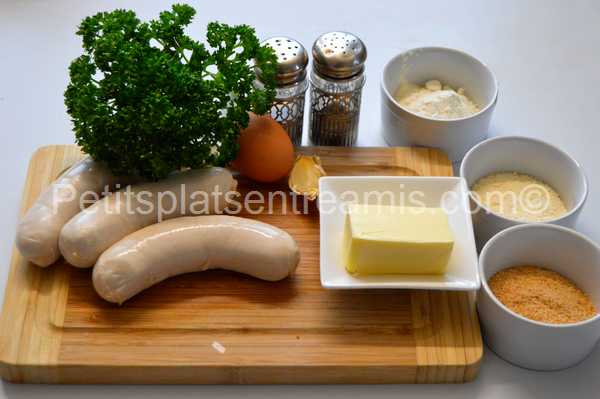 ingrédients croquettes-de-boudin-blanc-panées