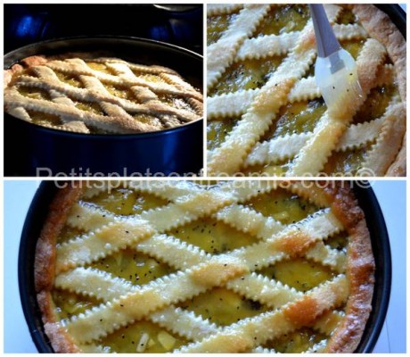 nappage tarte pommes kiwis