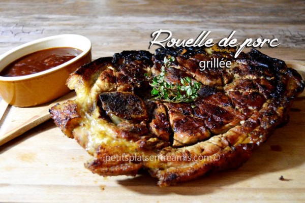 Rouelle de porc grillée
