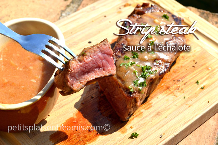 strip-steak-sauce-à-l'échalote