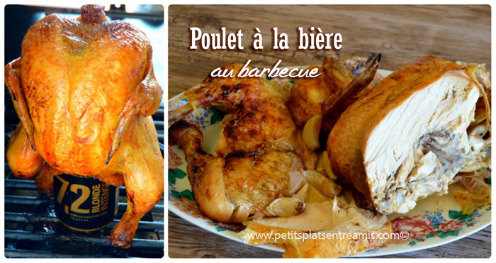 Poulet à la bière au barbecue