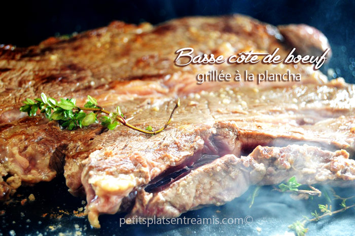 Basse Cote De Bœuf Grillee A La Plancha Petits Plats Entre Amis