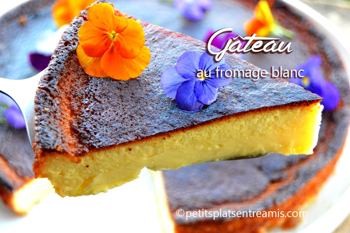 Gâteau au fromage blanc