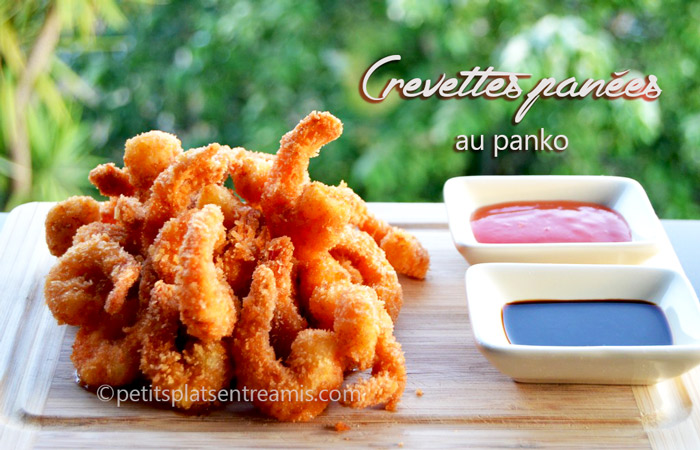 Crevettes panées au panko 