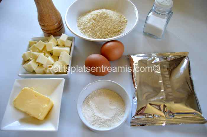 ingrédients croquettes-de-pommes-de-terre-et-mozzarella