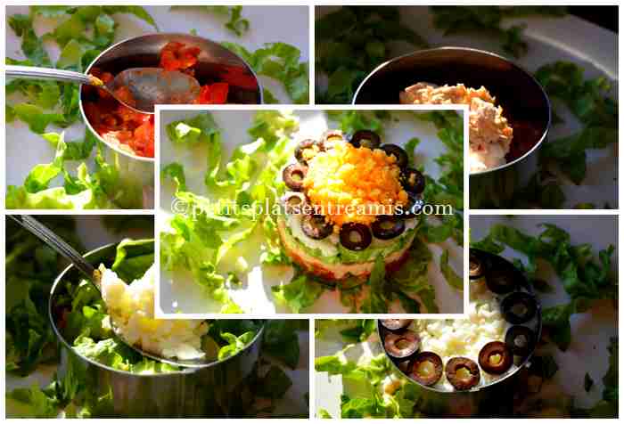 montage salade de thon