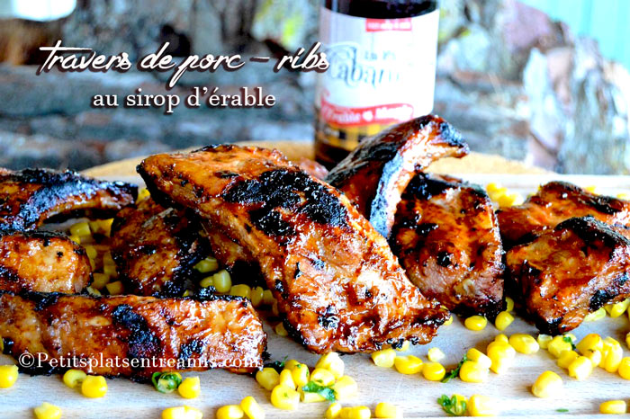 Travers De Porc Ribs Au Sirop Dérable