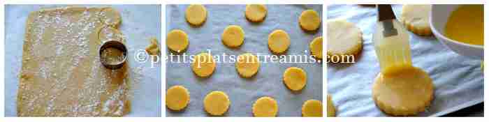 façonnage des biscuits aux amandes