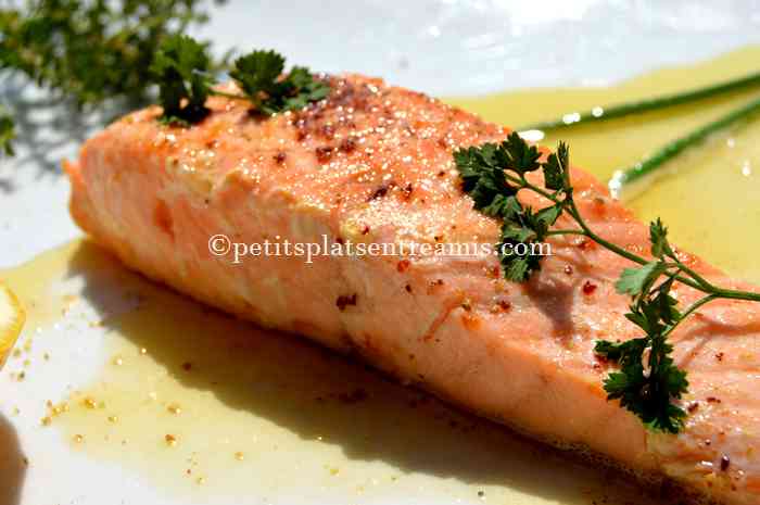 recette pavé de saumon au beurre blanc