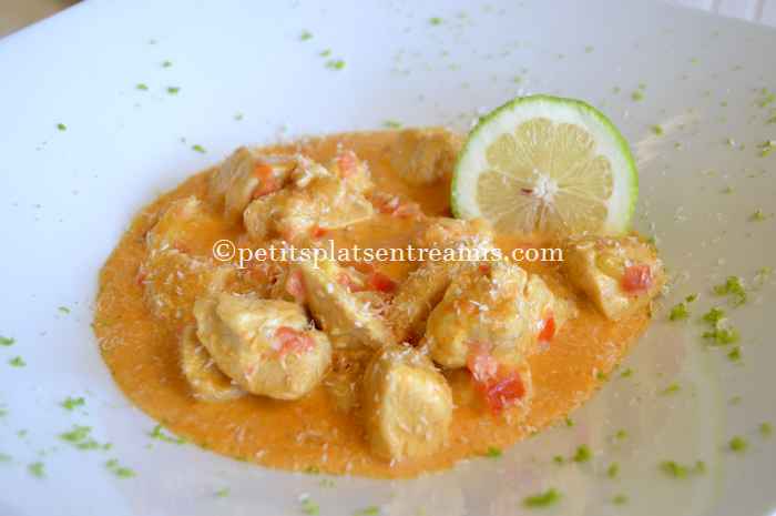 Poulet coco recette