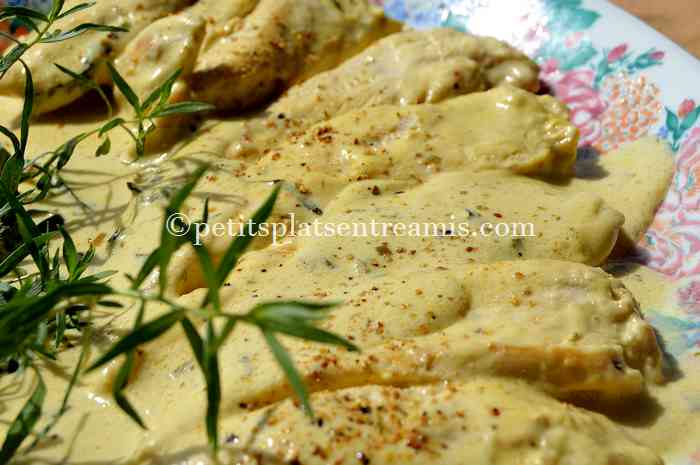recette-daiguillettes-de-poulet-a-la-moutarde-et-a-lestragon
