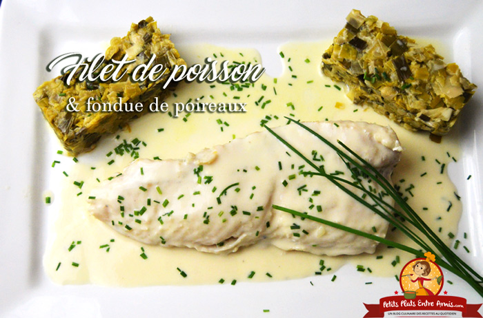 Open Cooking : Poisson pané, fondue de poireaux