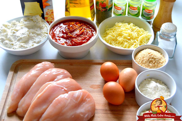 ingredients-pour-lasagnes-au-poulet