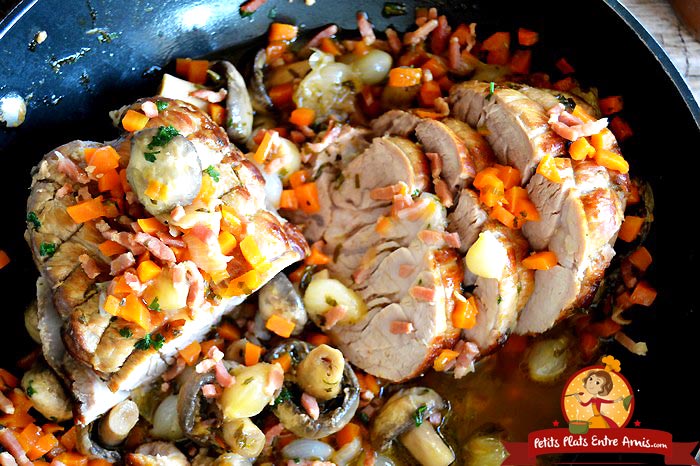 Recette Du Roti De Veau A La Cocotte Petits Plats Entre Amis