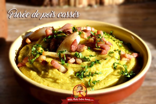 Recette purée de pois cassés