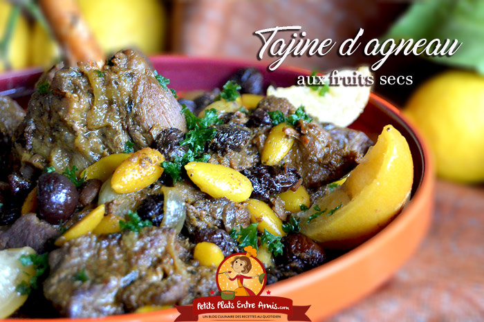 Tajine d’agneau aux fruits secs