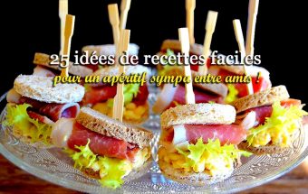 25 Idees De Recettes Faciles Pour Un Aperitif Sympa Entre Amis Petits Plats Entre Amis