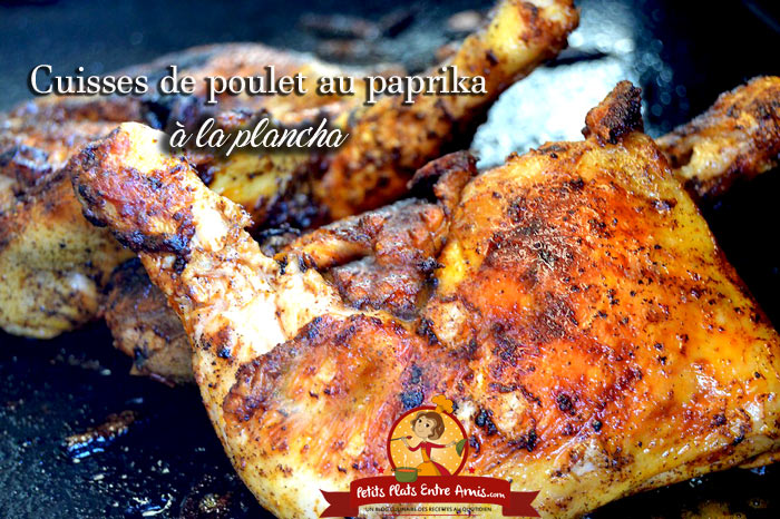 Cuisses De Poulet Au Paprika à La Plancha