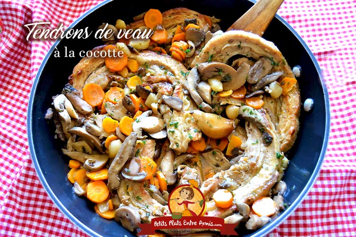 Tendrons de veau à la cocotte