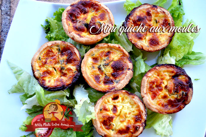 Mini quiche aux moules