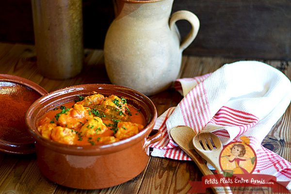 Lotte à l'armoricaine à la bisque de homard la recette