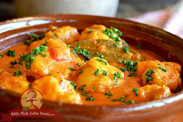 Recette lotte à l'armoricaine à la bisque de homard
