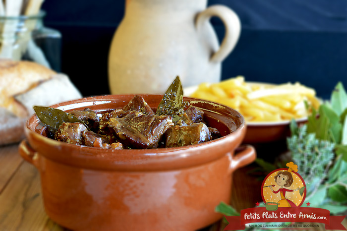 Cuisson de la carbonade flamande