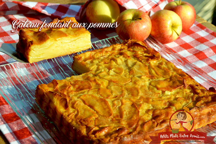 Gateau Fondant Aux Pommes Petits Plats Entre Amis