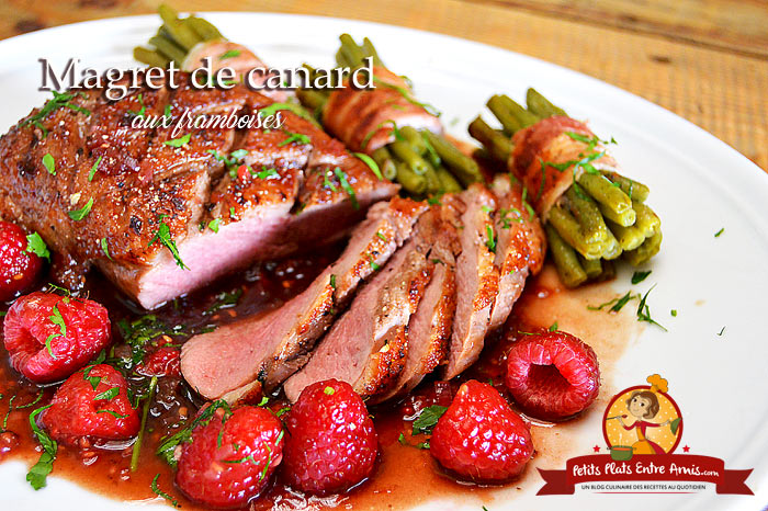 Magret De Canard Aux Framboises