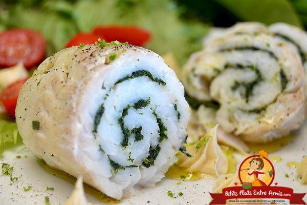 Recette filet de cabillaud aux herbes