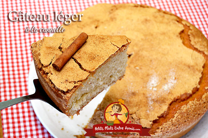 Gateau Leger A La Cannelle Petits Plats Entre Amis