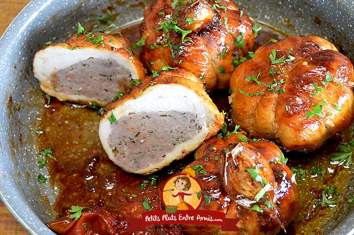 Paupiettes de dinde au miel d’acacia | Petits Plats Entre Amis