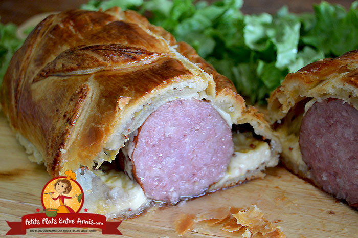 Saucisse de Morteau en feuilleté | Petits Plats Entre Amis