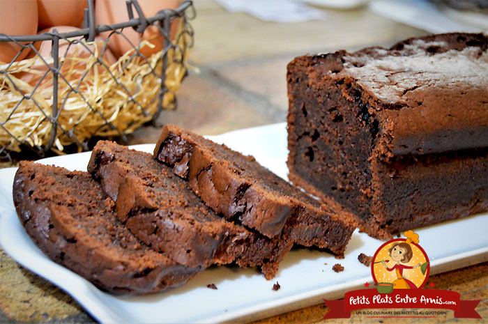 Recette de cake moelleux au chocolat