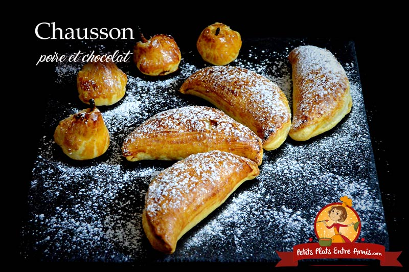 Chausson aux poires et chocolat