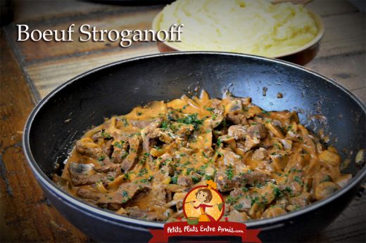 Recette du Boeuf Stroganoff