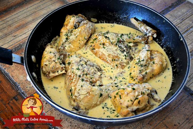Pintade à la crème | Petits Plats Entre Amis
