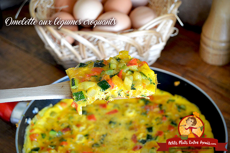 Omelette Aux Legumes Croquants Petits Plats Entre Amis
